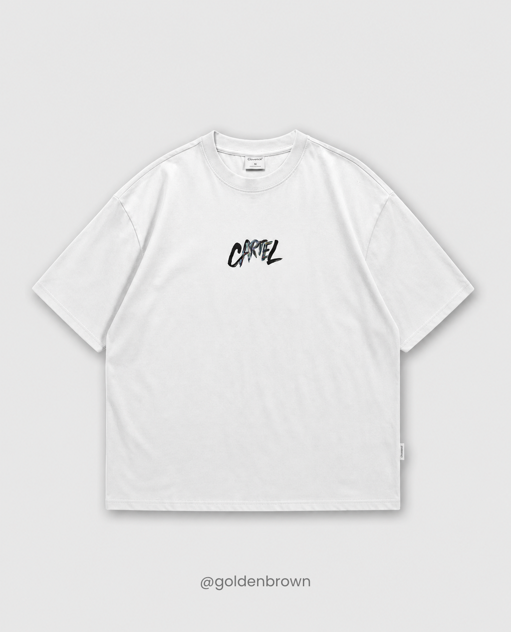 Drop shoulder t shirt- CARTEL